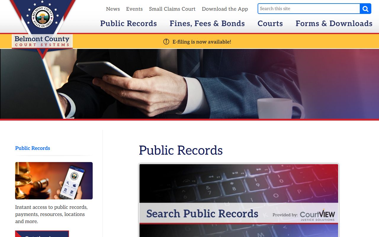 Ashtabula County criminal court records resource page