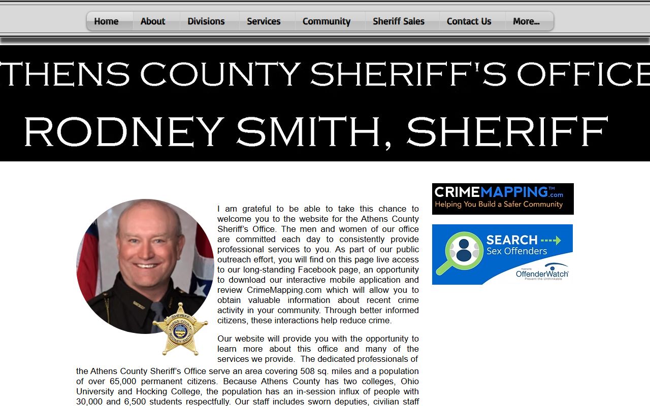 Athens County criminal court records resource page