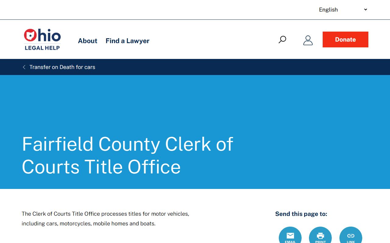 Fairfield County criminal court records resource page