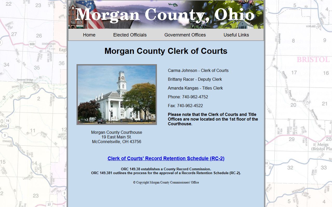 Morgan County criminal court records resource page