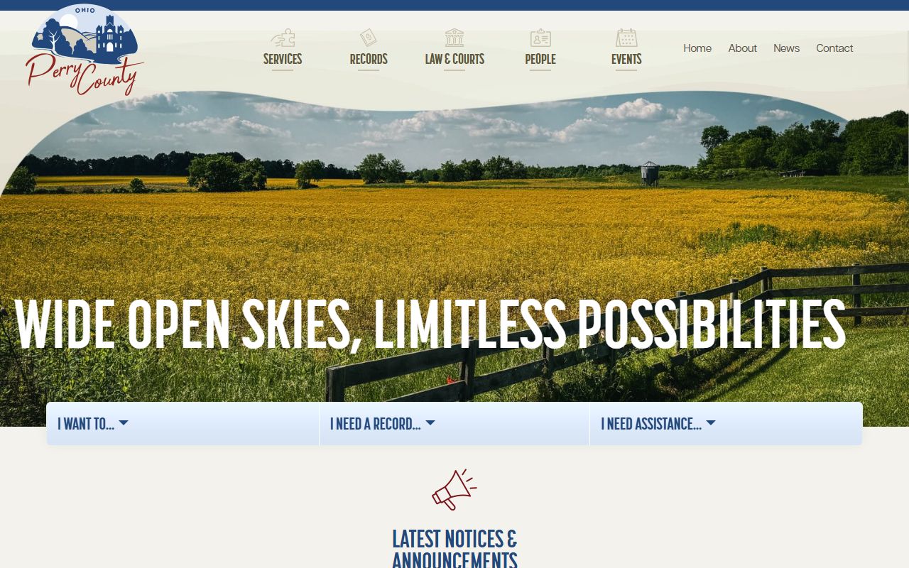 Perry County criminal court records resource page