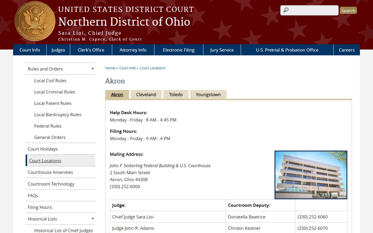 Summit County criminal court records resource page