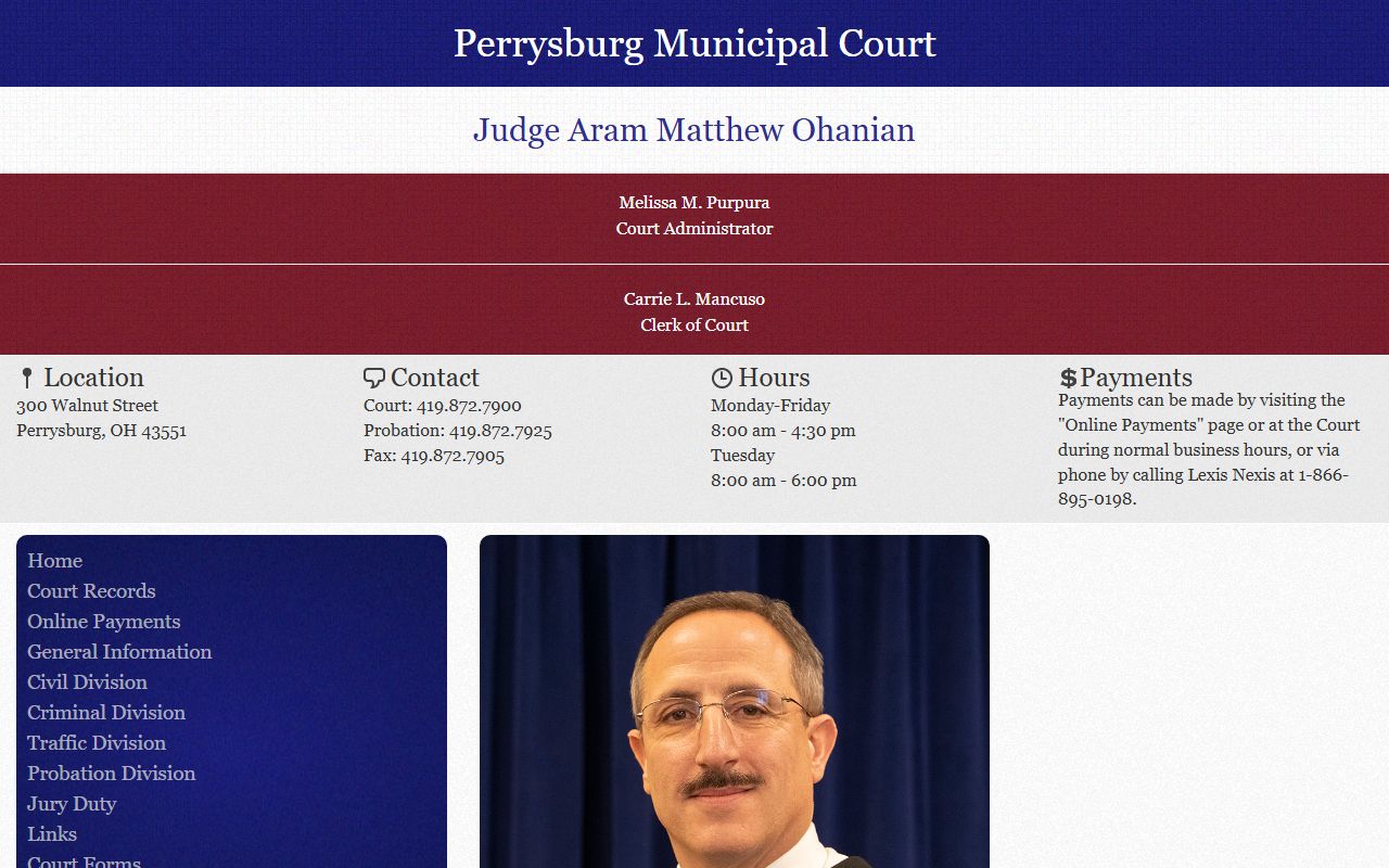 Wood County criminal court records resource page